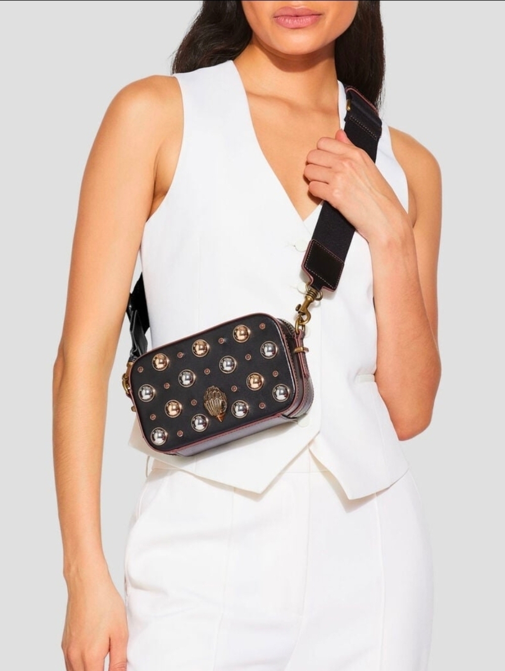 🚫SOLD🚫Kurt Geiger Shoreditch Studded Camera  Bag